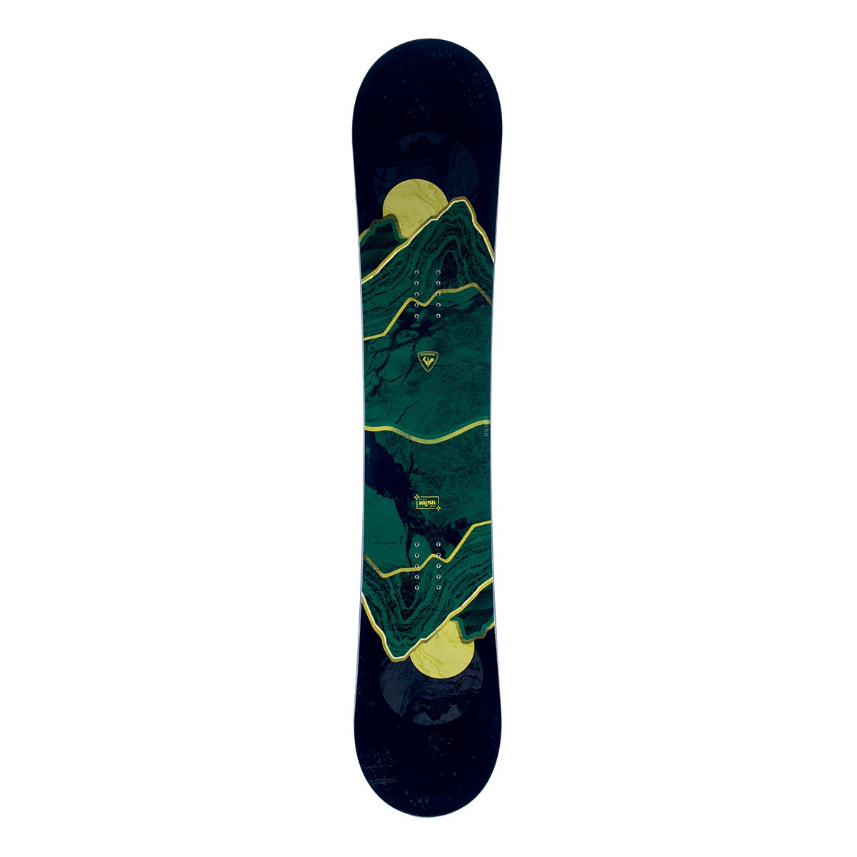  Snowboard Rossignol Myth (Colore: nero verde, Taglia: 154) 