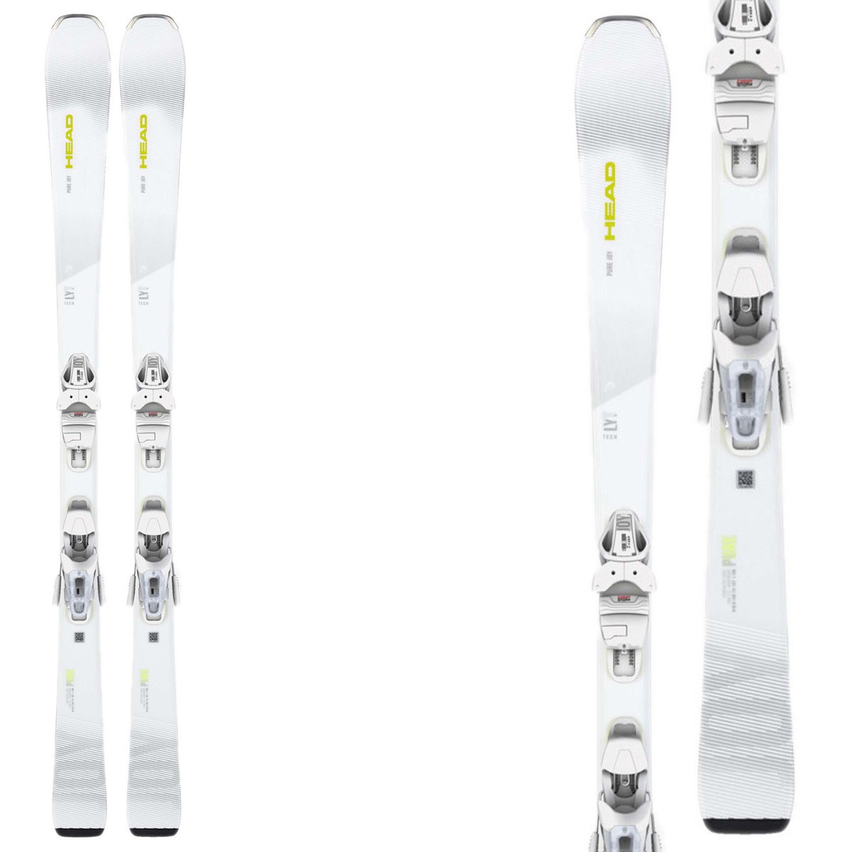 Sci Head Pure Joy SLR Joy PRO con atttacchi Joy 9 GW (Colore: bianco, Taglia: 153)