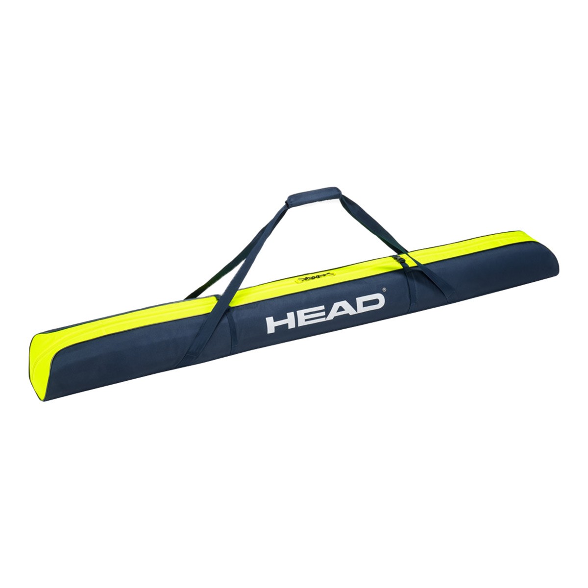  Sacca Porta sci Head Single Ski Bag 195 (Colore: nero giallo, Taglia: 195) 
