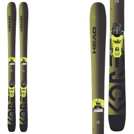 Tête de ski Kore 93 avec fixations Attaque 14 GW