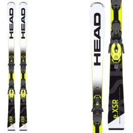Cabeza de esquí WC Rebels e.XSR SW LYT con fijaciones PR 11 HEAD Race carve - sl - gs