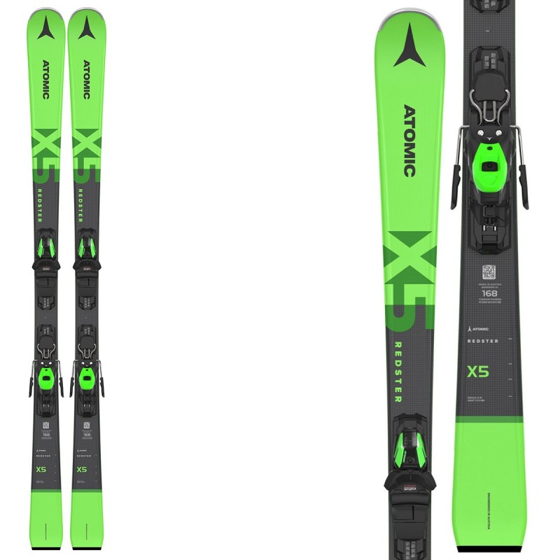 Ski atomique Redster X5 avec fixations M10