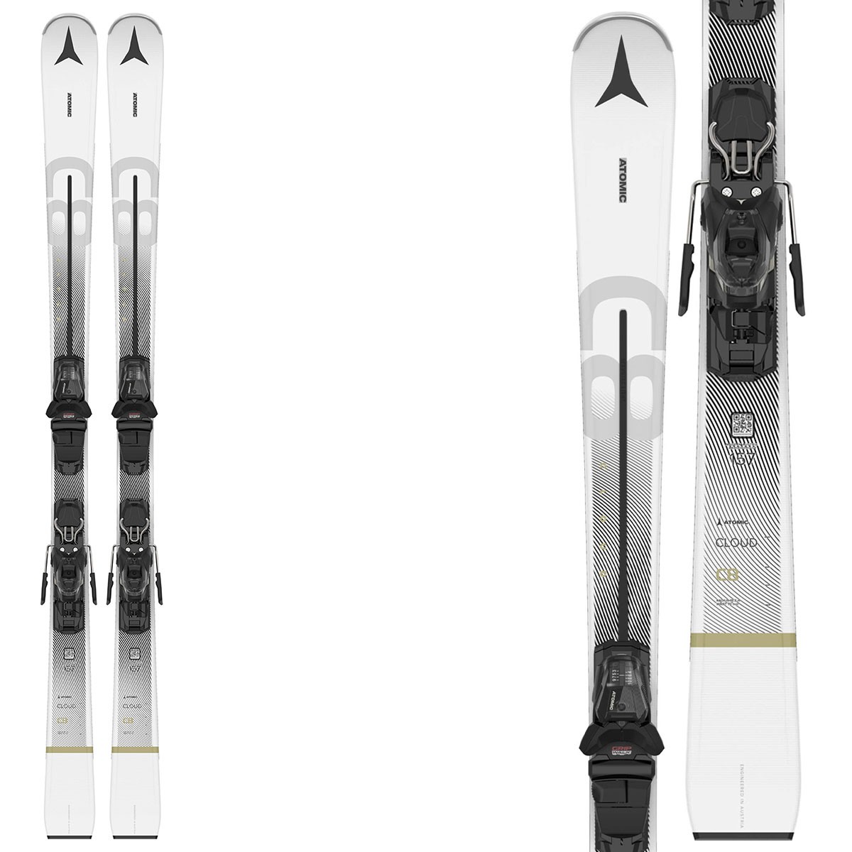 Sci Atomic Cloud C8 con attacchi M10 GW (Colore: bianco, Taglia: 150)