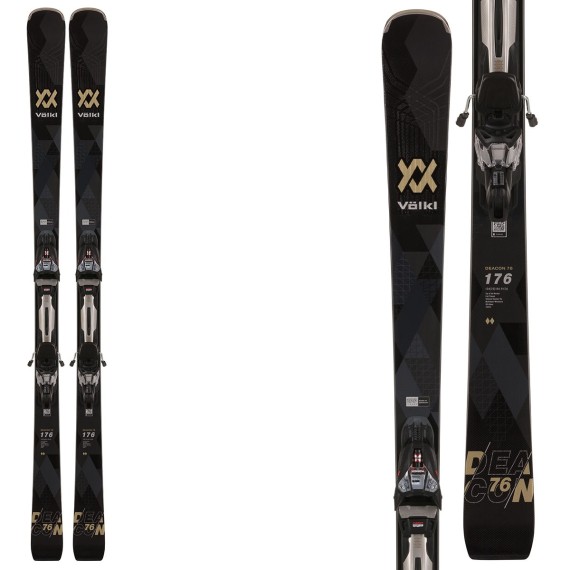 Ski Volkl Deacon 76 avec fixations Rmotion3 12 GW VOLKL All mountain