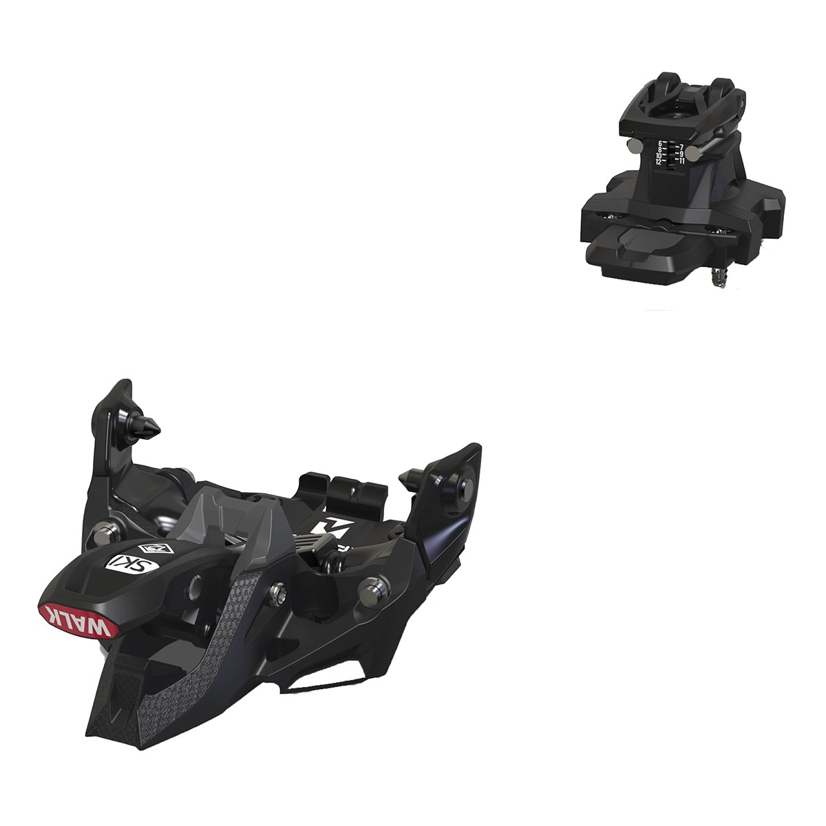 Attacchi alpinismo Marker Alpinist 12 90 mm (Colore: Black, Taglia: UNI)