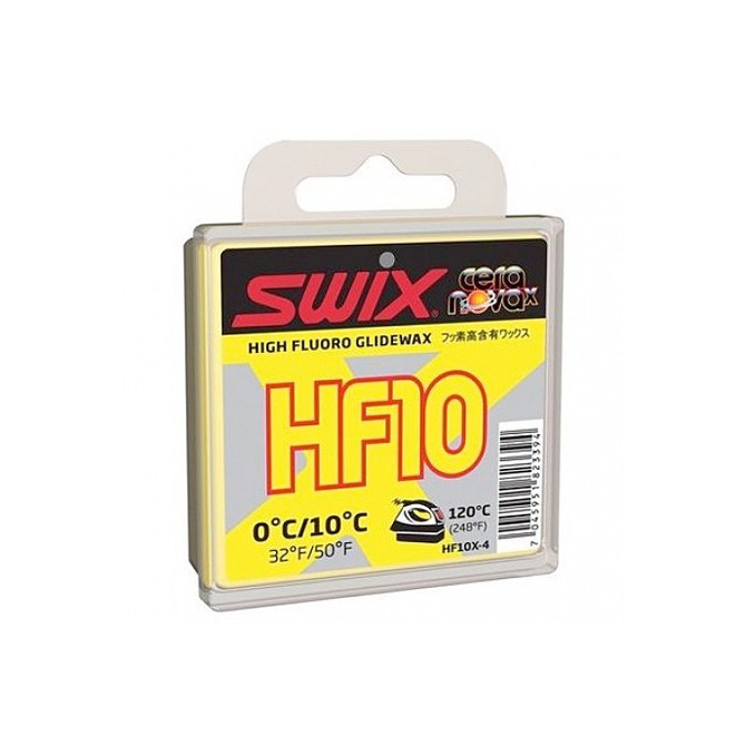 Sciolina Swix HF10X da 0° C a 10° C