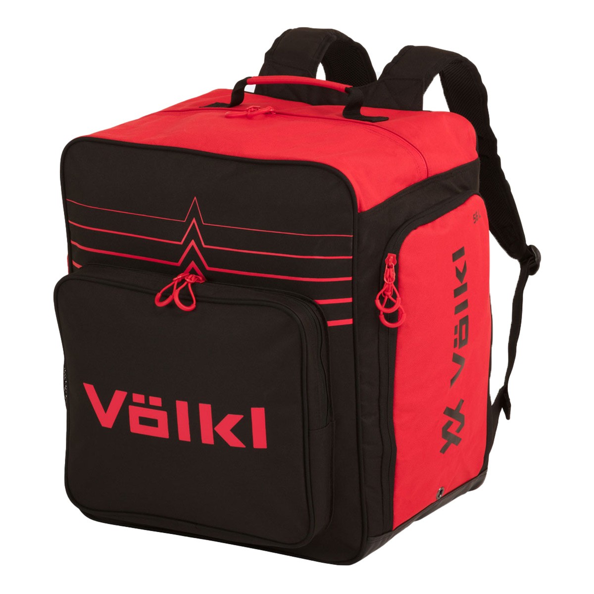  Borsa porta scarponi Volkl Race Boot & Helmet Backpack (Colore: rosso nero, Taglia: UNI) 