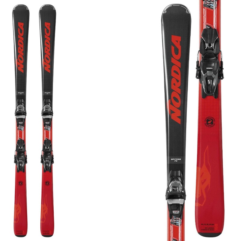 Sci Nordica Spitfire 73 FDT con attacchi TP2 Comp 10 FDT