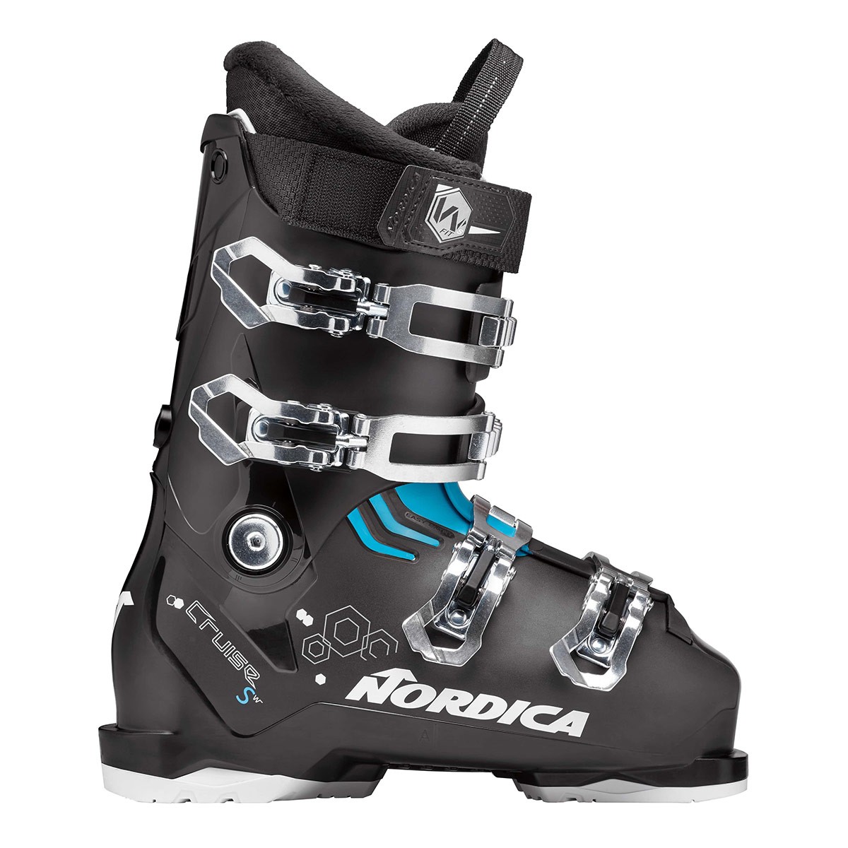 Scarponi sci Nordica The Cruise S Woman (Colore: nero blu bianco, Taglia: 22.5)