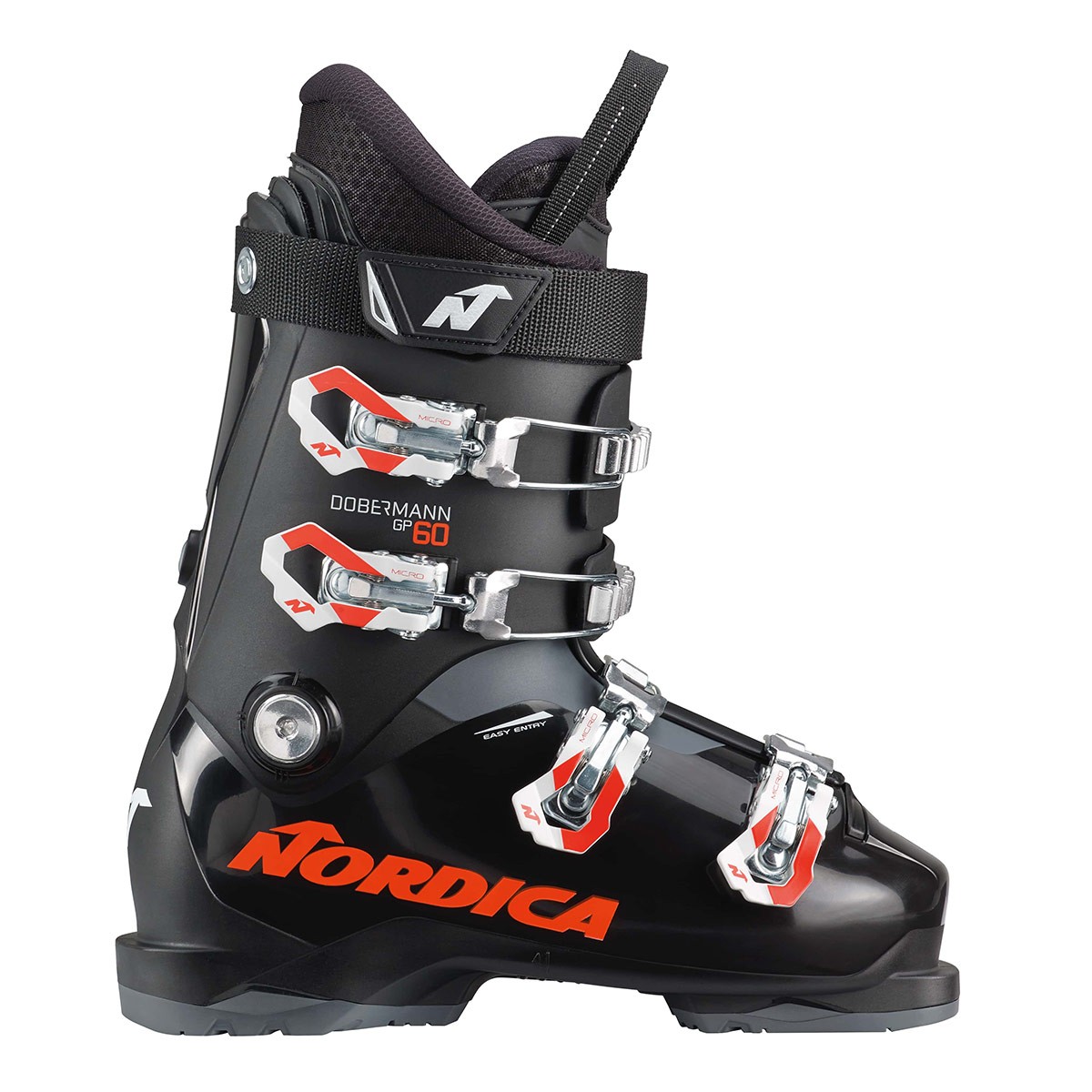 Scarponi sci Nordica Dobermann GP 60 (Colore: nero, Taglia: 23.5)