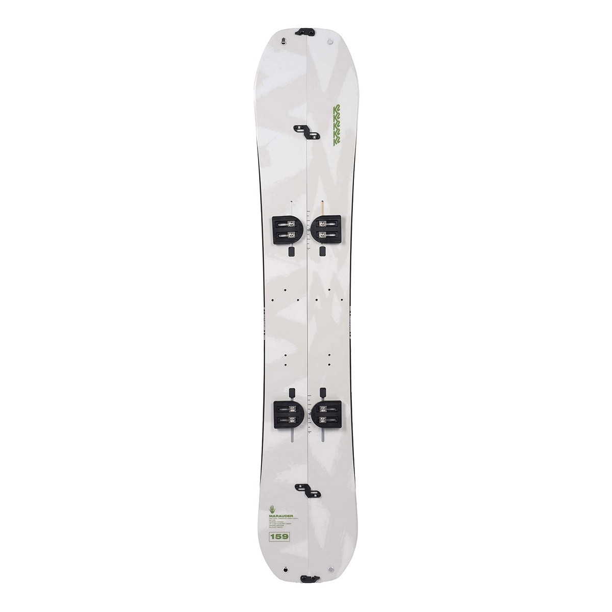 Snowboard Split K2 Marauder Package (Colore: bianco nero, Taglia: 159)
