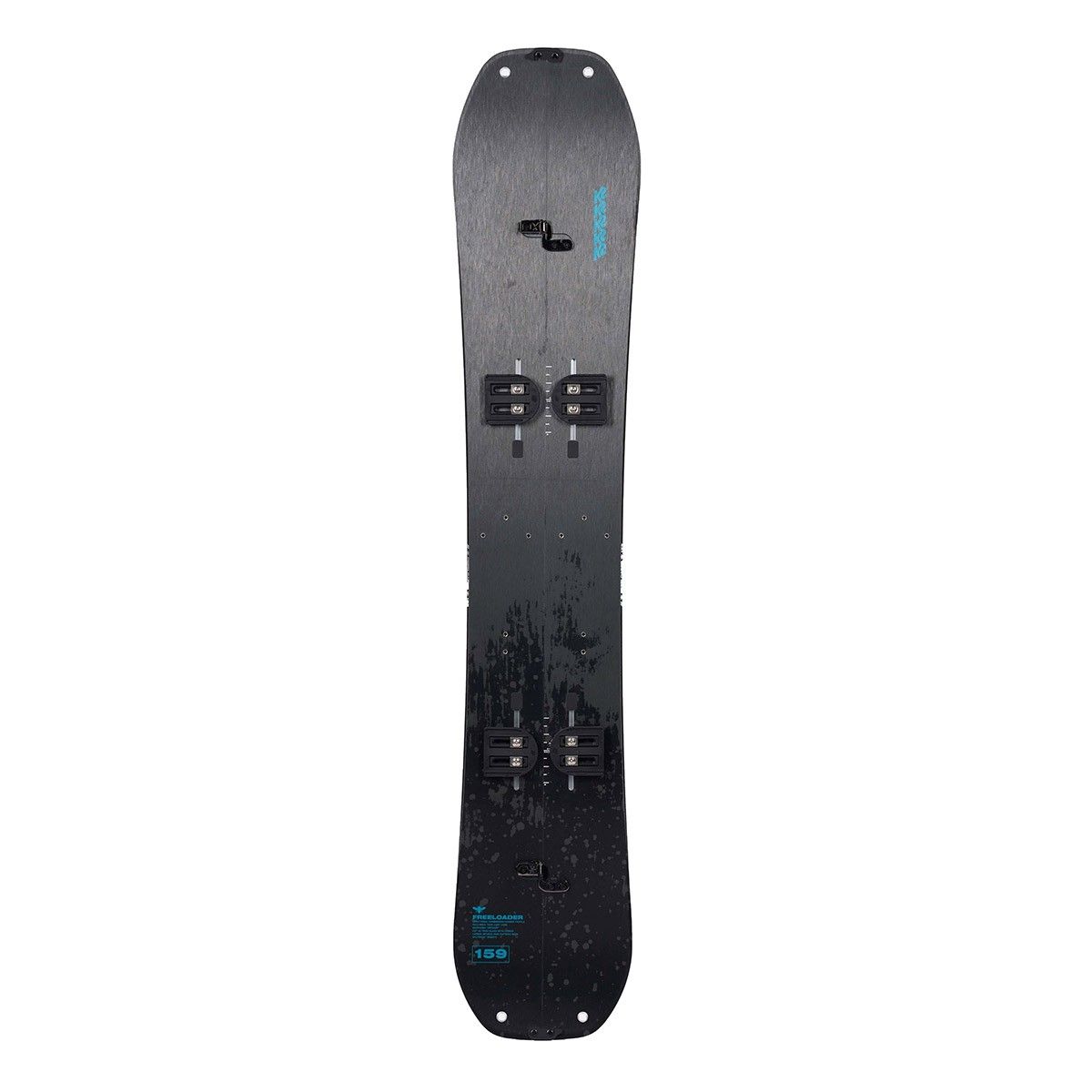  Snowboard Split K2 Freeloader Package Wide (Colore: nero grigio, Taglia: 159) 