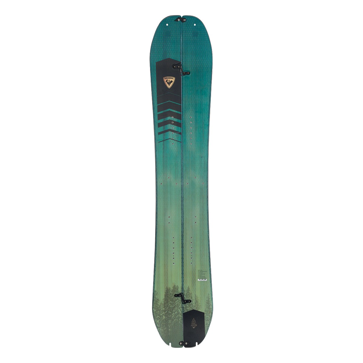  Snowboard Rossignol Escaper Split (Colore: verde nero, Taglia: 157) 