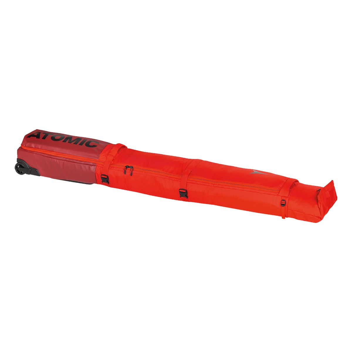 Sacca porta sci Atomic RS Double ski Wheelie (Colore: rosso, Taglia: UNI)