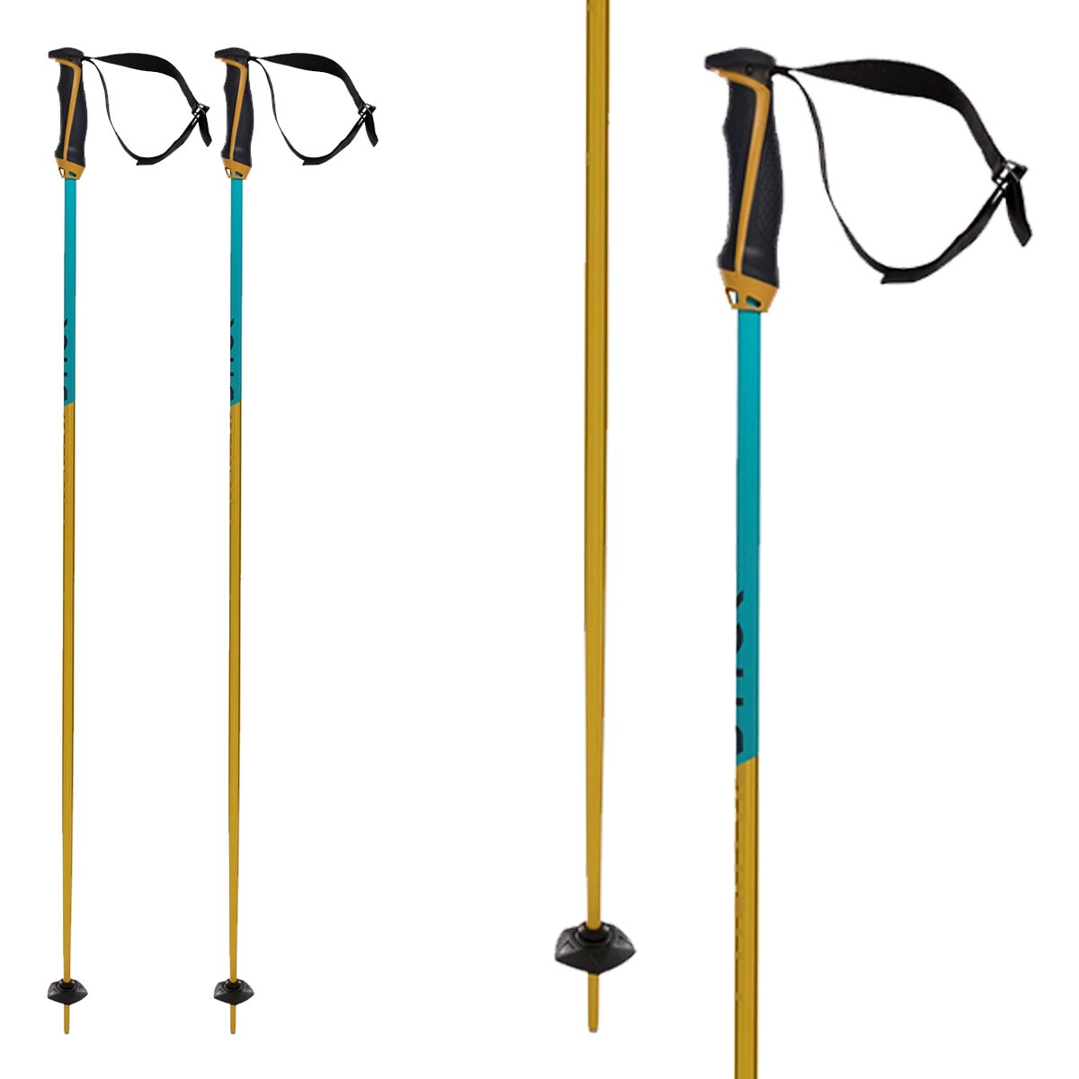 Bastoni sci Volkl Phantastick Yellow (Colore: YELLOW, Taglia: 125)