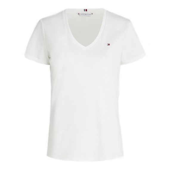 T-shirt Tommy Hilfiger Slim F V Neck