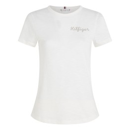 T-shirt Tommy Hilfiger Slim Fit Metallic Logo