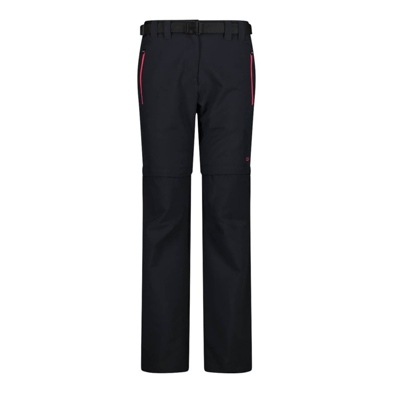 Pantalone trekking Cmp Zip Off Donna antracite Pantalone trekking Cmp Zip Off Donna antracite