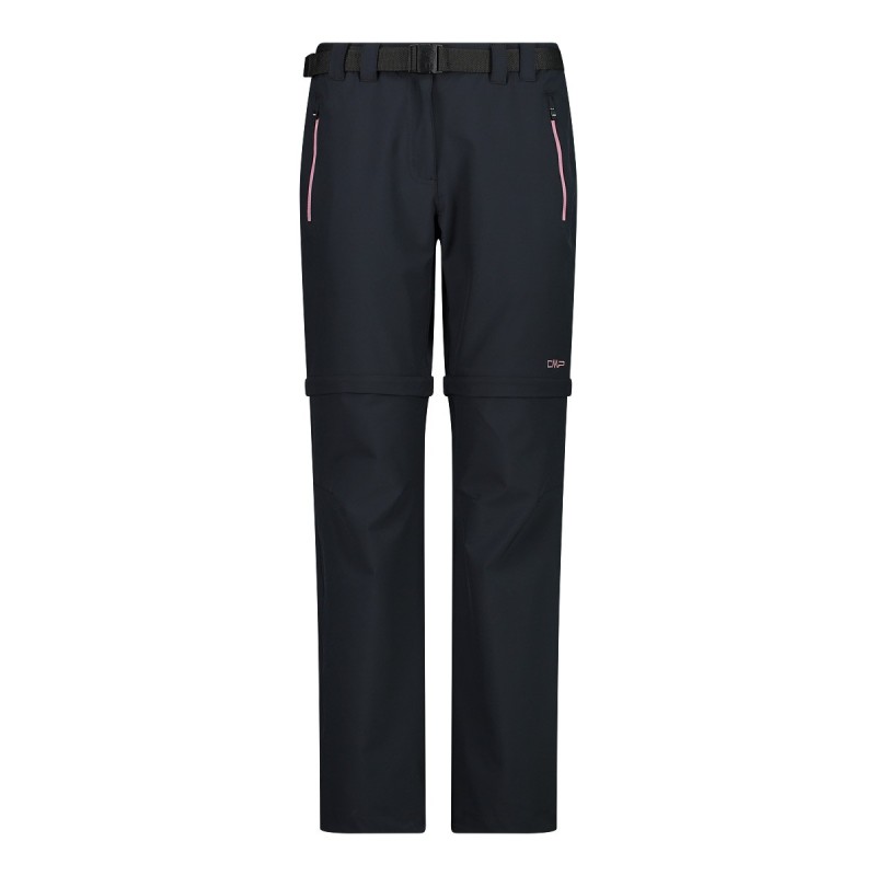 Pantalone trekking Cmp Zip Off Donna antracite Pantalone trekking Cmp Zip Off Donna antracite