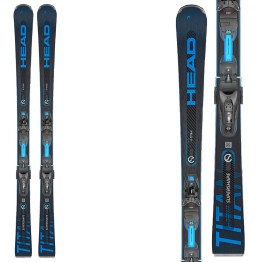 Sci Head Supershape E-Titan con attacchi Protector 13 HEAD All mountain