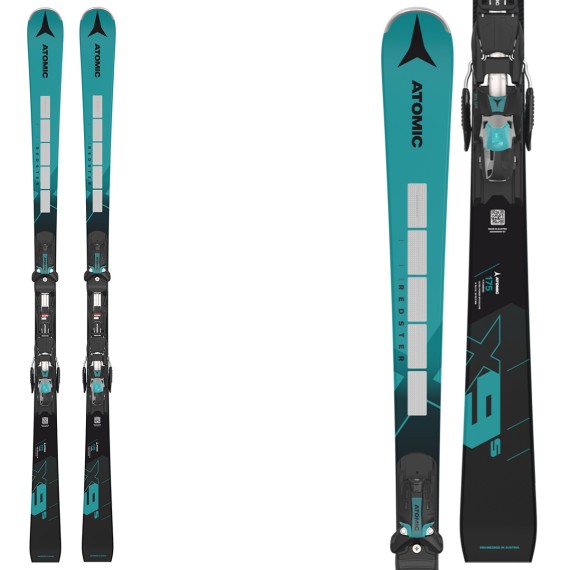 Atomic Redster X9S Revoshock S ski with X12 GW ATOMIC Race carve bindings - sl - gs