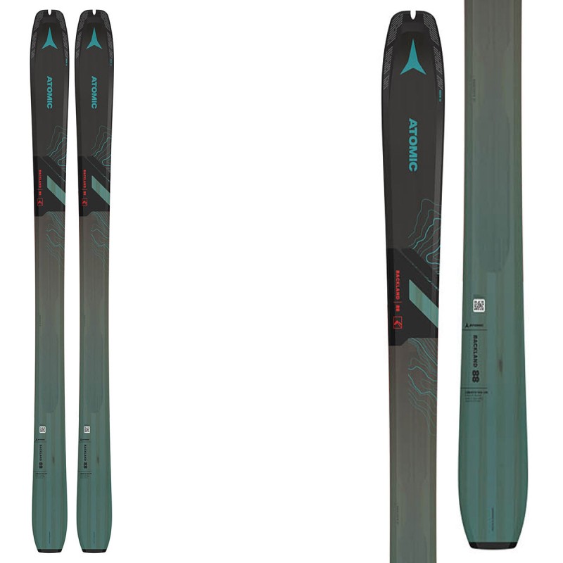 ATOMIC Atomic Backland 88 W touring ski with Atomic skins