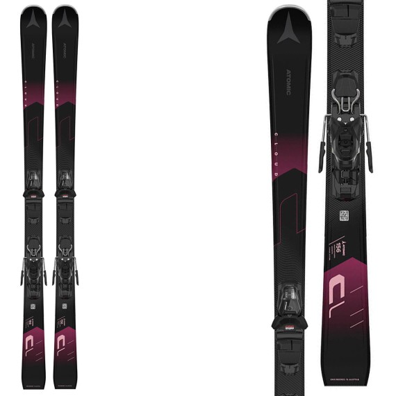 ATOMIC Ski Atomic Cloud CL avec fixations M10