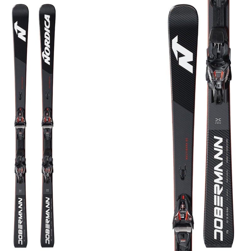 NORDICA Ski nordique Dobermann Multigara DC avec fixations Xcell 14 FDT