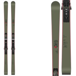 Van Deer Pro Series skis with SPX 15 VAN DEER Race carve bindings - sl - gs