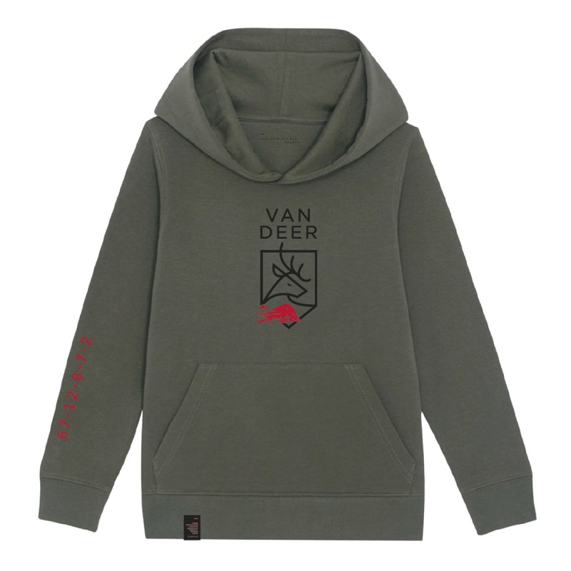 VAN DEER Sweat-shirt avec logo Van Deer pour enfants