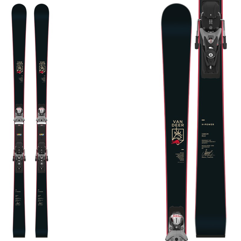 Sci Van Deer H-Power con attacchi SPX 12 VAN DEER Race carve - sl - gs