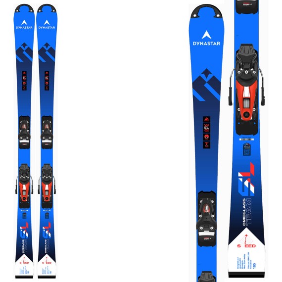 Dynastar Speed Omeglass Team SL ski with NX10 DYNASTAR bindings