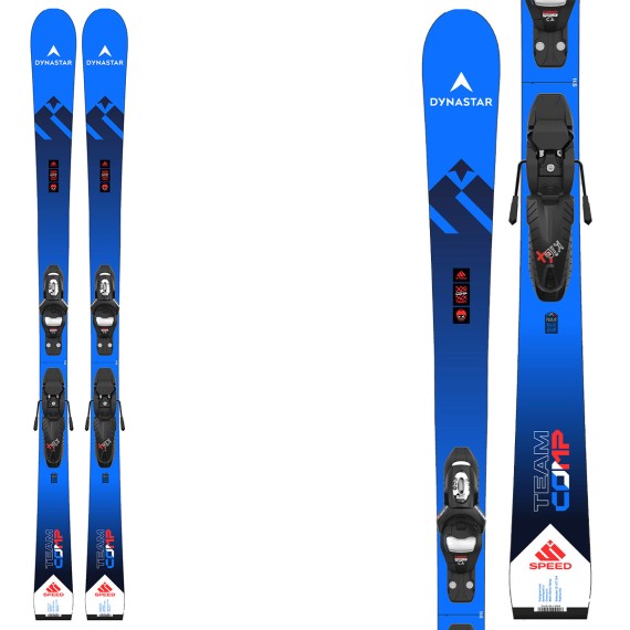 Skis Dynastar Team Comp Kid-X avec fixations Kid 4 DYNASTAR