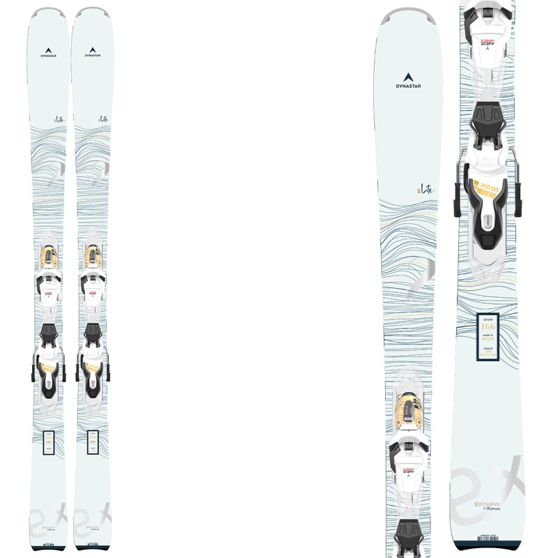 DYNASTAR Ski Dynastar E Lite avec fixations Xpress 10