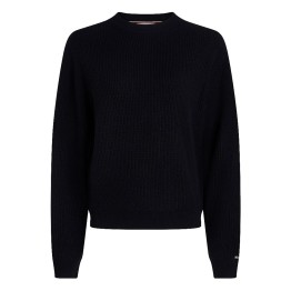 Tommy Hilfiger Jersey de canalé Relaxed Fit TOMMY HILFIGER Prendas de punto