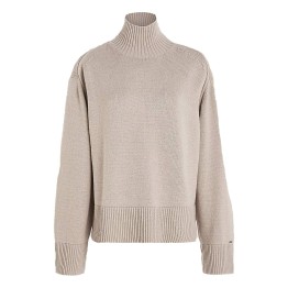 Pull Tommy Hilfiger Relaxed Fit avec col montant TOMMY HILFIGER Maille