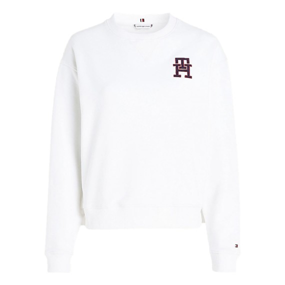 Tommy Hilfiger Th Monogram Modern Regular Fit Sweatshirt TOMMY HILFIGER Maille Tommy Hilfiger Th Monogram Modern Regular Fit Sweatshirt TOMMY HILFIGER Maille
