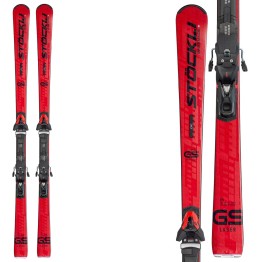 Ski Stockli Laser GS avec plaque SRT Speed et fixation SRT12 STOCKLI Race carve - sl - gs