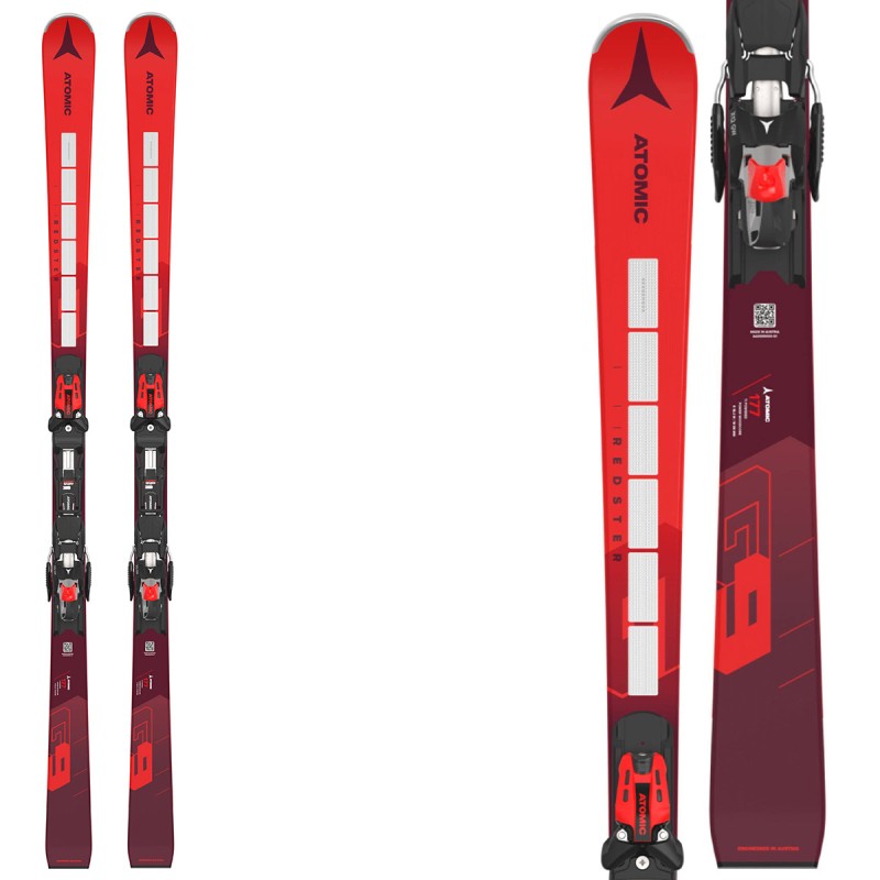 Ski Atomic Redster G9 Revoshock S avec fixations X12 GW ATOMIC Race carve - sl - gs