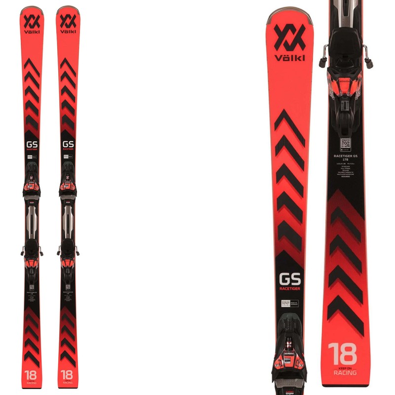 VOLKL Volkl Racetiger GS ski with Rmotion3 12 bindings