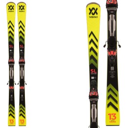 Ski Volkl Racetiger SL avec fixations Rmotion3 12 VOLKL Race carve - sl - gs