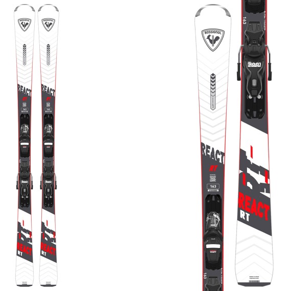 ROSSIGNOL Sci Rossignol React RT con attacchi XP10