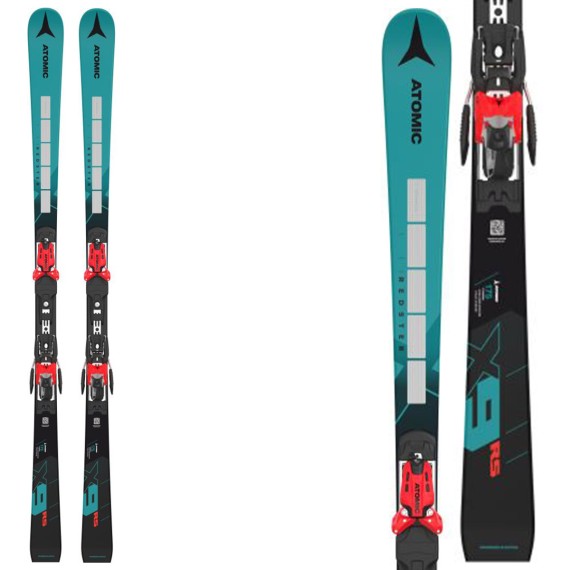 Atomic Redster X9 RS RVSK S ski with X16 Var ATOMIC Race carve bindings - sl - gs
