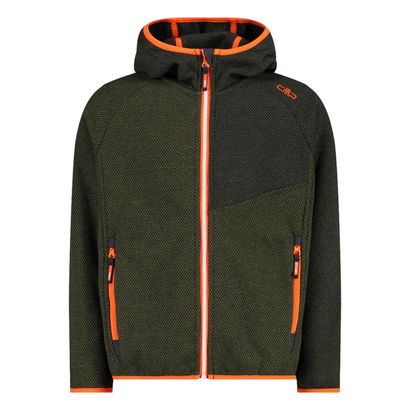 CMP CMP Knit-Tech fleece with hood