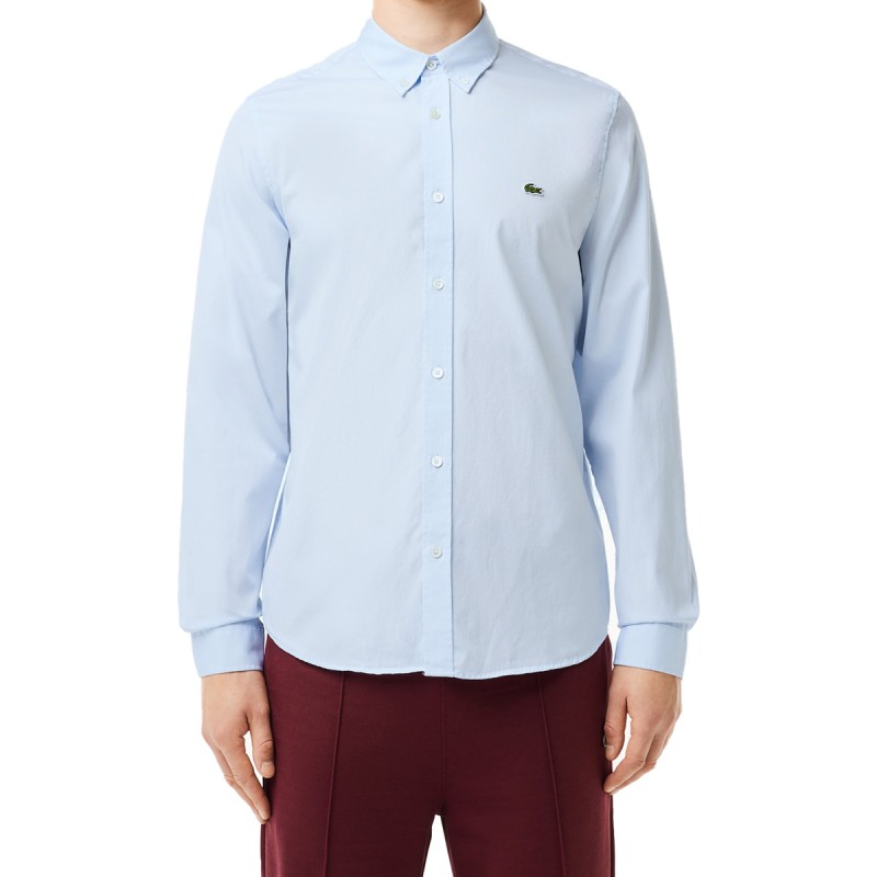 LACOSTE Chemise en coton Lacoste Regular Fit