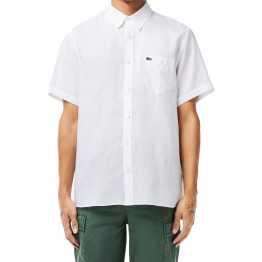 Lacoste Short Sleeve Linen Shirt LACOSTE Shirts