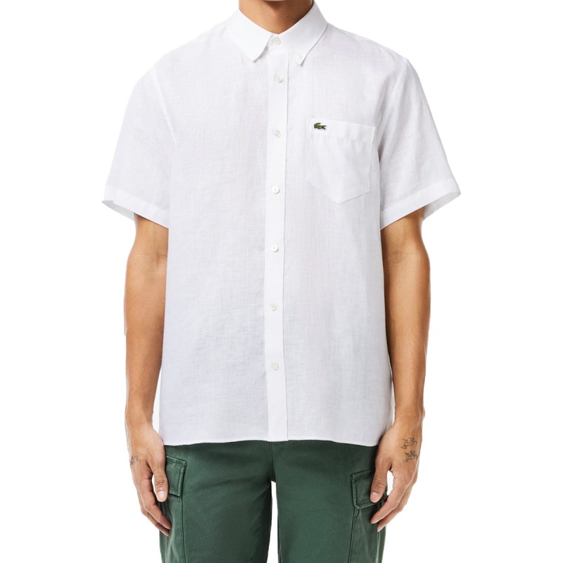 Camisa Lacoste De Lino Manga Corta Camisas LACOSTE