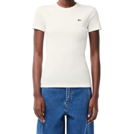  T-shirt en coton biologique Lacoste Slim Fit