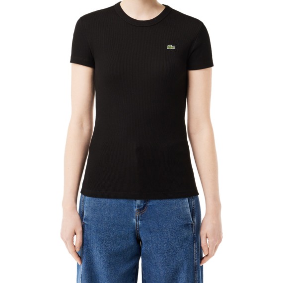 LACOSTE Camiseta de algodón orgánico Lacoste Slim Fit LACOSTE Camiseta de algodón orgánico Lacoste Slim Fit