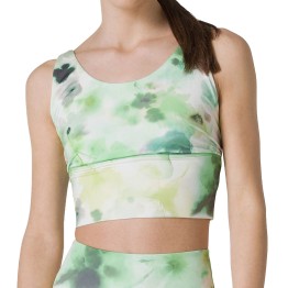  Deha Yoga top in printed recycled microfiber